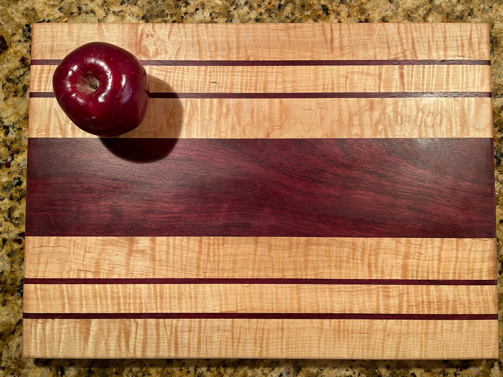 Purple Heart and Tiger Maple